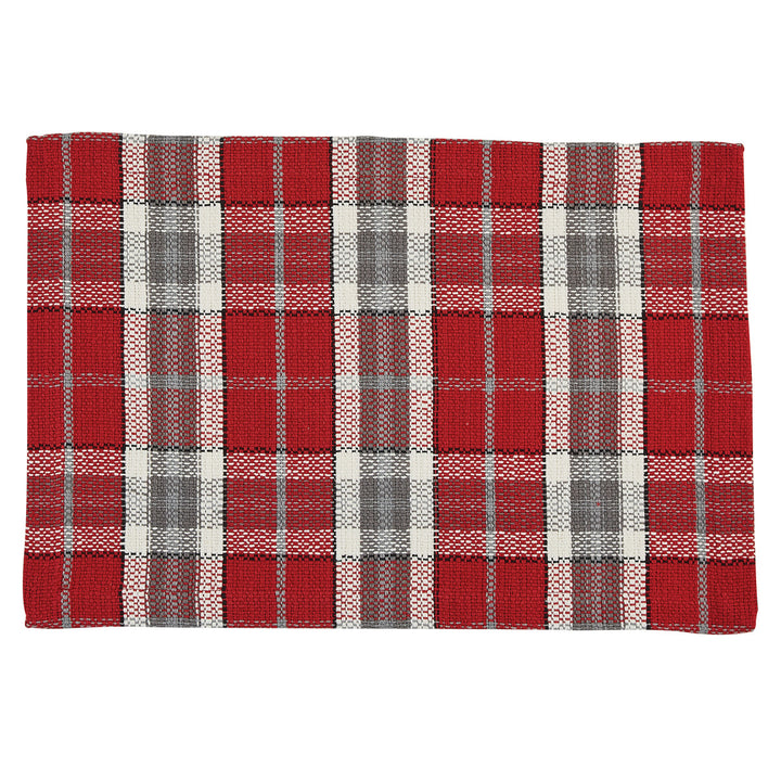 Sketchbook Snowman Plaid Placemat (Set of 4) – Modern Rustic Home