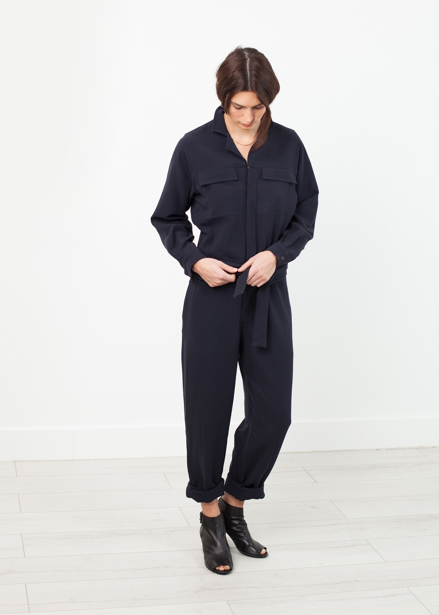 Worker Jumpsuit in Navy – Paul Channels