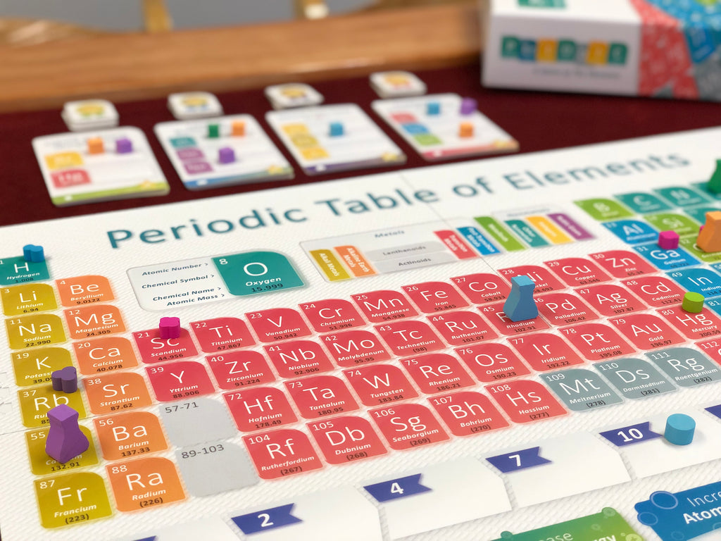 periodic table chemistry board game