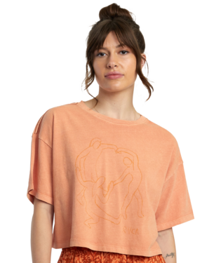 Replay W3510p.000.20994 Short Sleeve T-shirt Woman in Natural