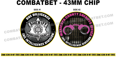 Sheriff Challenge Coin artwork