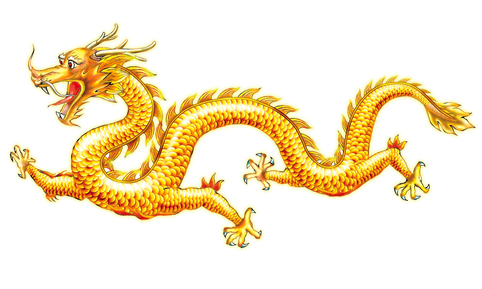 Dragon Decal for Black Gas tank; | GruBee Inc