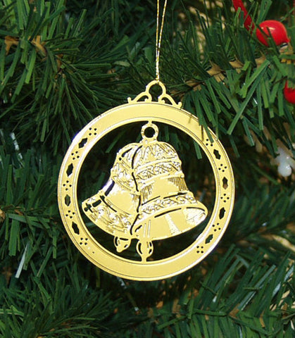 Personalized Nativity High Polished Brass Custom Christmas Ornament ...