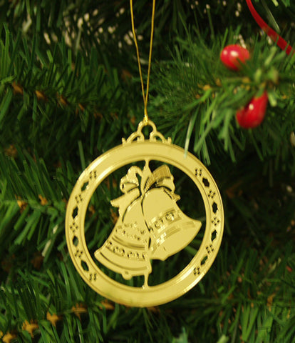 Personalized Nativity High Polished Brass Custom Christmas Ornament ...