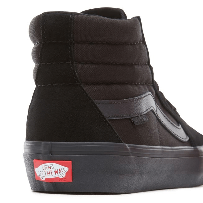 vans sk8 hi pro blackout