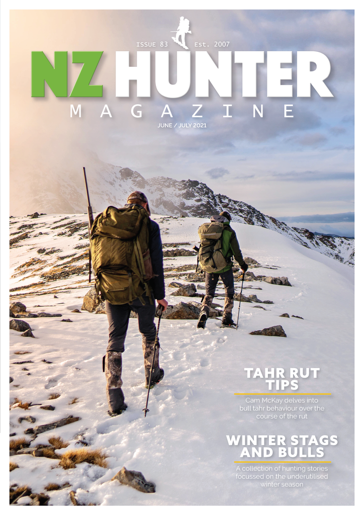 NZ Hunter magazine cover issue 83 June/July