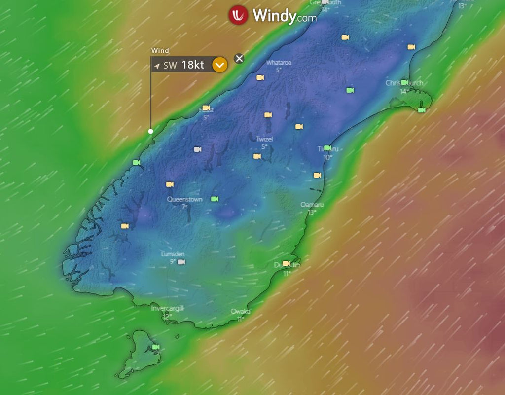 windy forecast