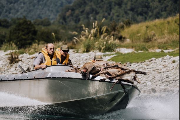 Jet Boat deer hunting