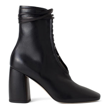 BellaDonna in Black Nappa Leather Boot with Lambskin Leather Lining ...