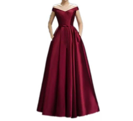 Satin bridesmaid dresses at Bling Brides Bouquet online Bridal Store ...
