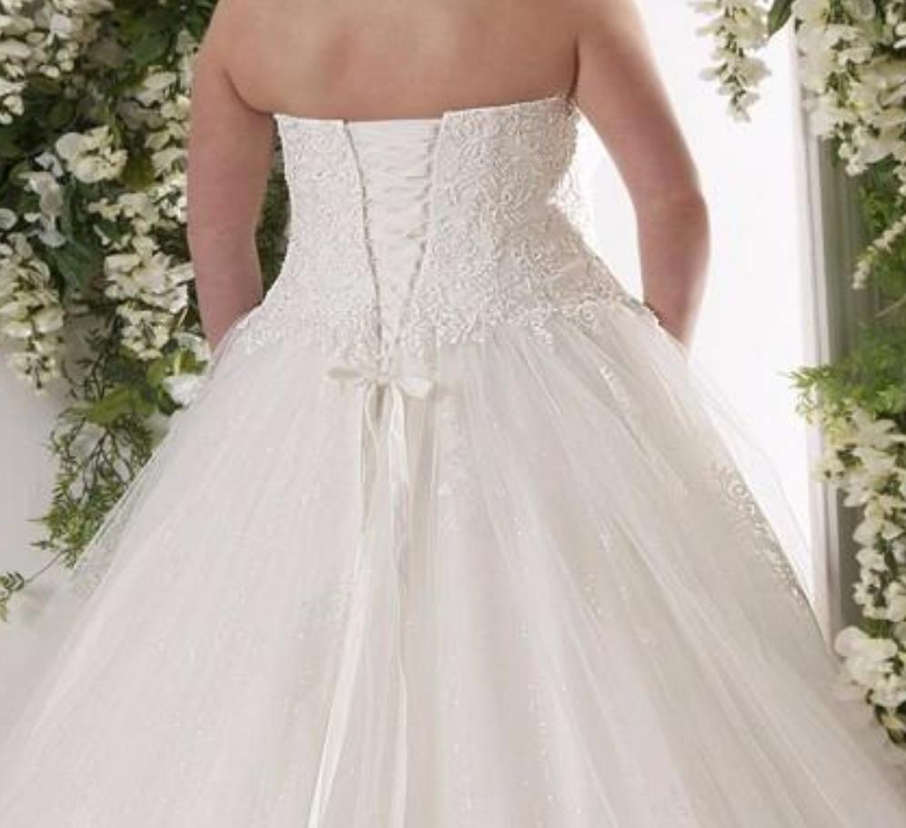 Plus Size Corset Wedding Dresses At Bling Brides Bouquet Online Brid