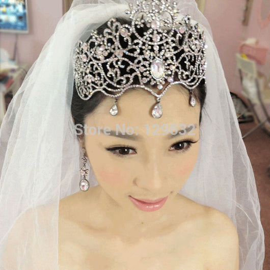 wedding head crown