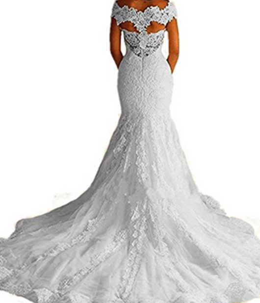 Mermaid Lace Wedding Dress At Bling Brides Bouquet Online Bridal Shop Bling Brides Bouquet 