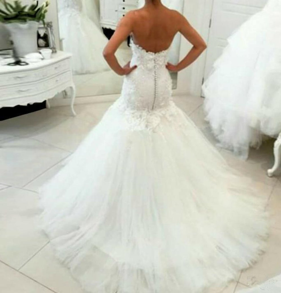 Mermaid lace Wedding Dress at Bling Brides Bouquet online Bridal Store ...