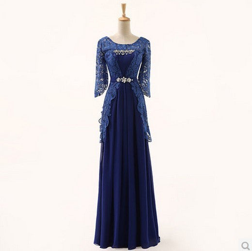 Lace and Chiffon Bridesmaid Dresses at Bling Brides Bouquet -Online Br ...