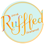 Featured on Ruffled Blog