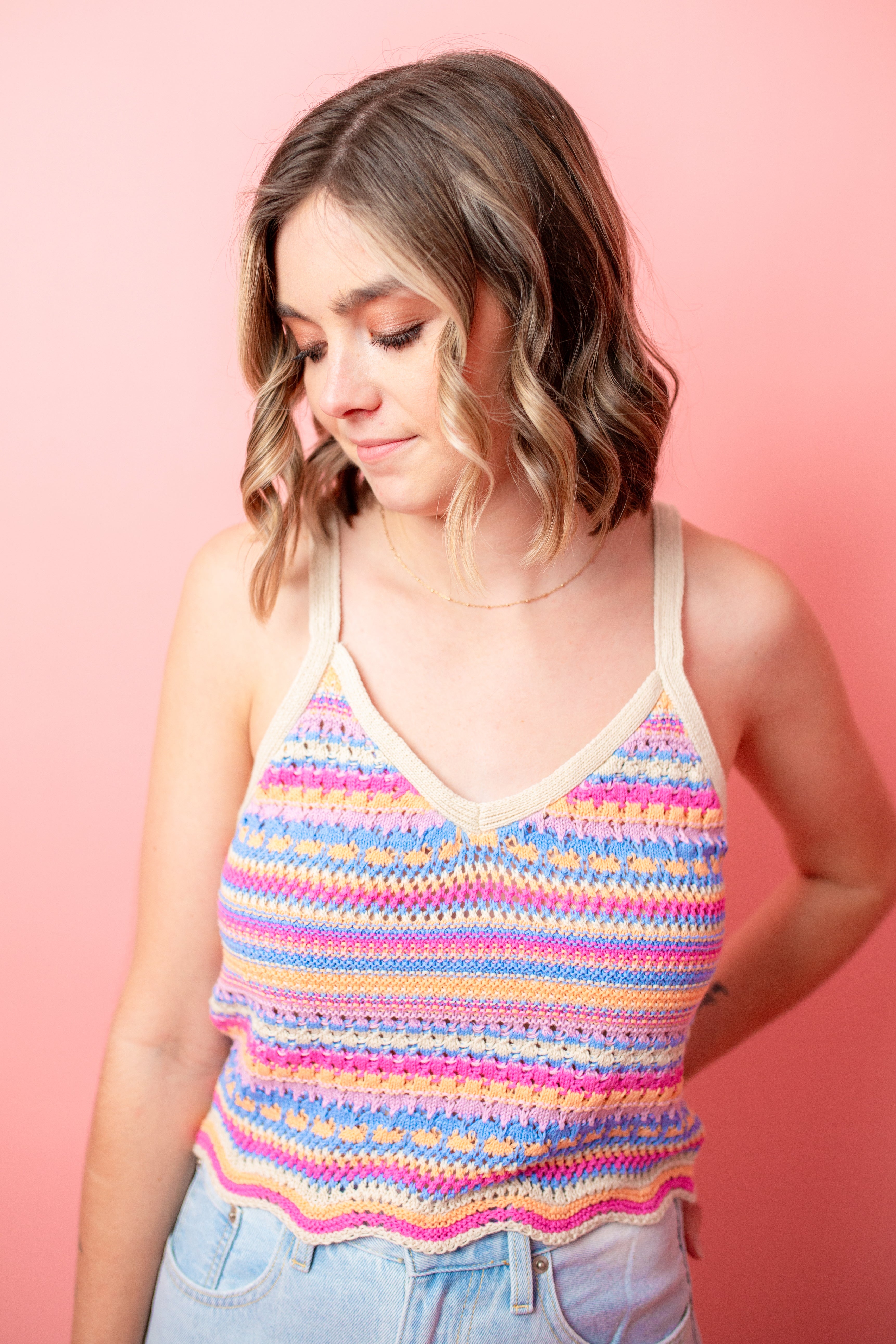 Z Supply Yoanna Top in Raspberry