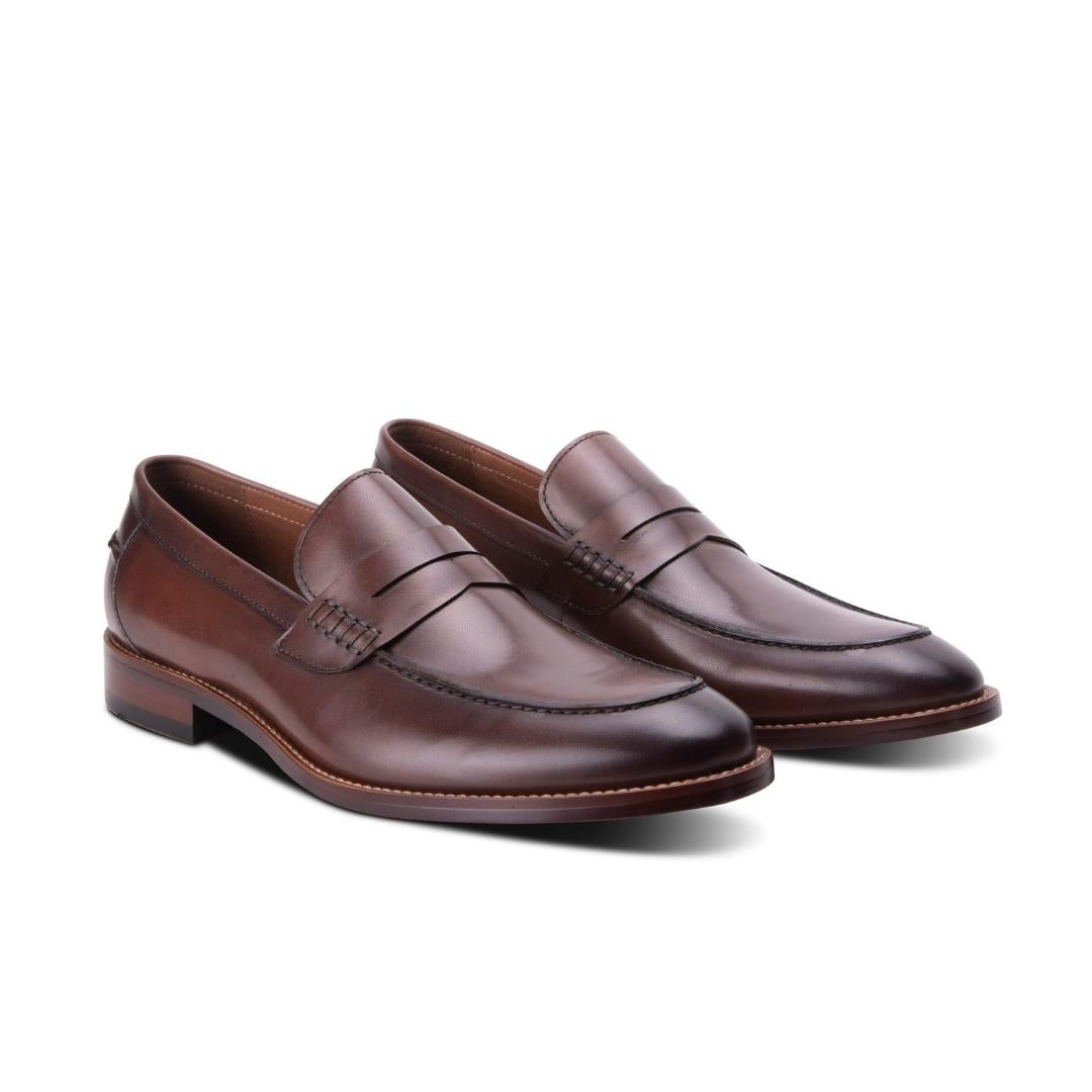 美品】HÉRISSON LEATHER LOAFER SHOES-