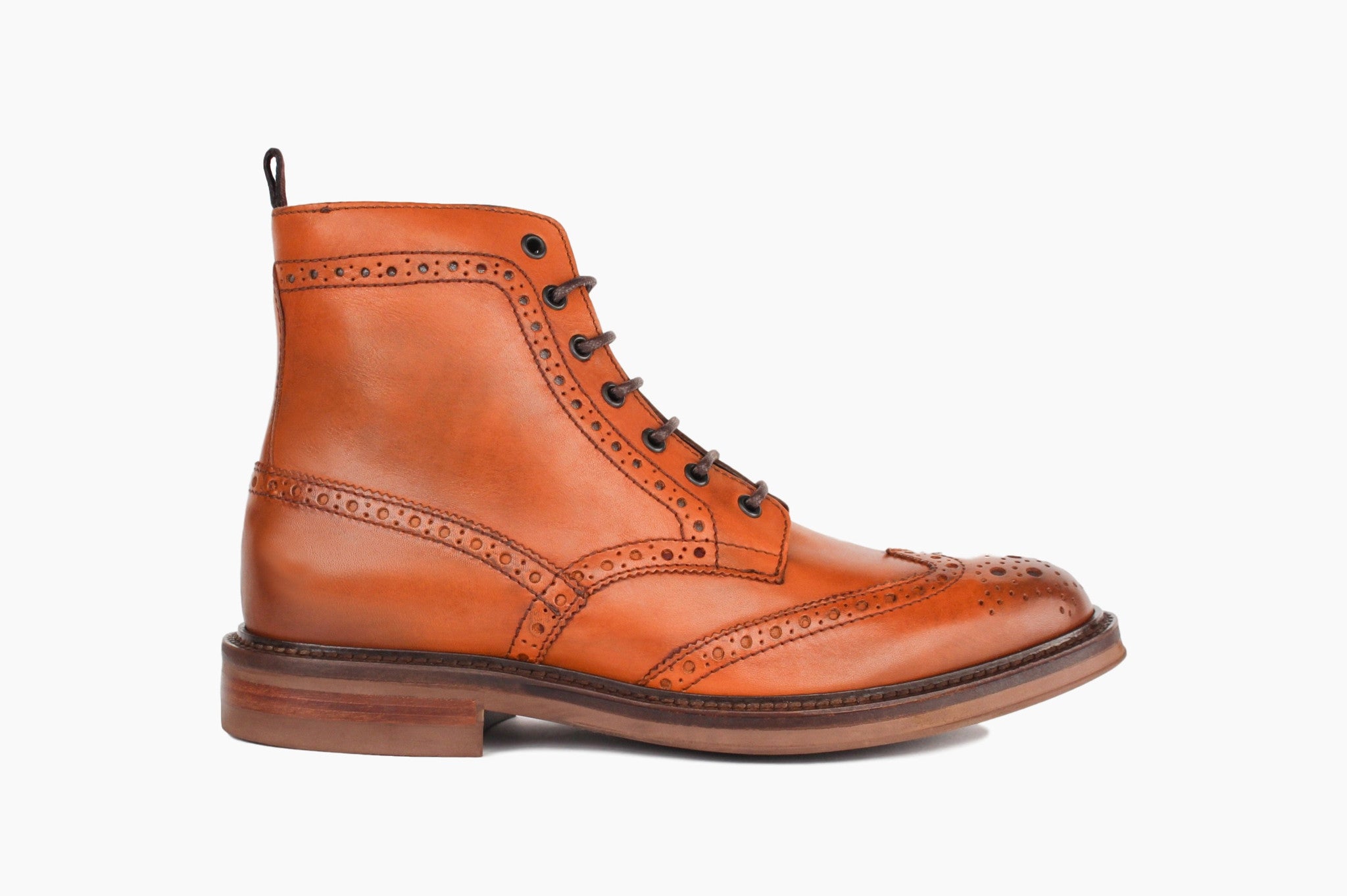 Carter Wingtip Lace-Up Boot from 
