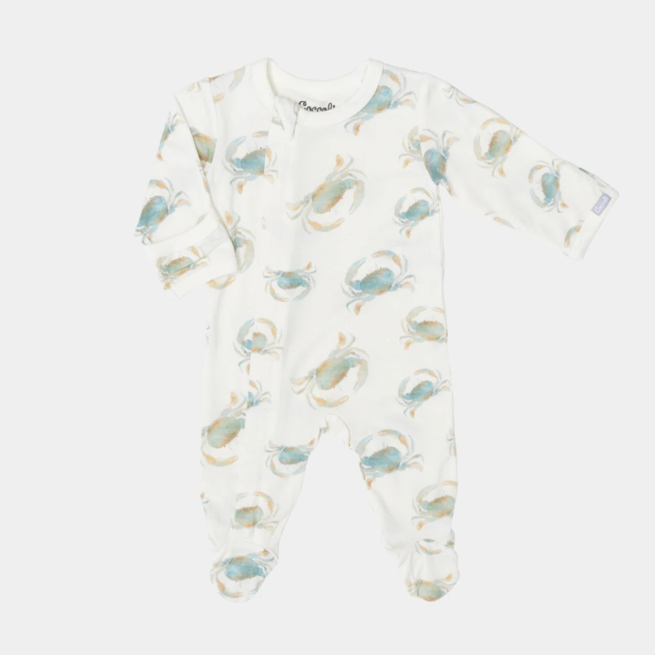 Coccoli infant print zip footie - The Original Childrens Shop product image