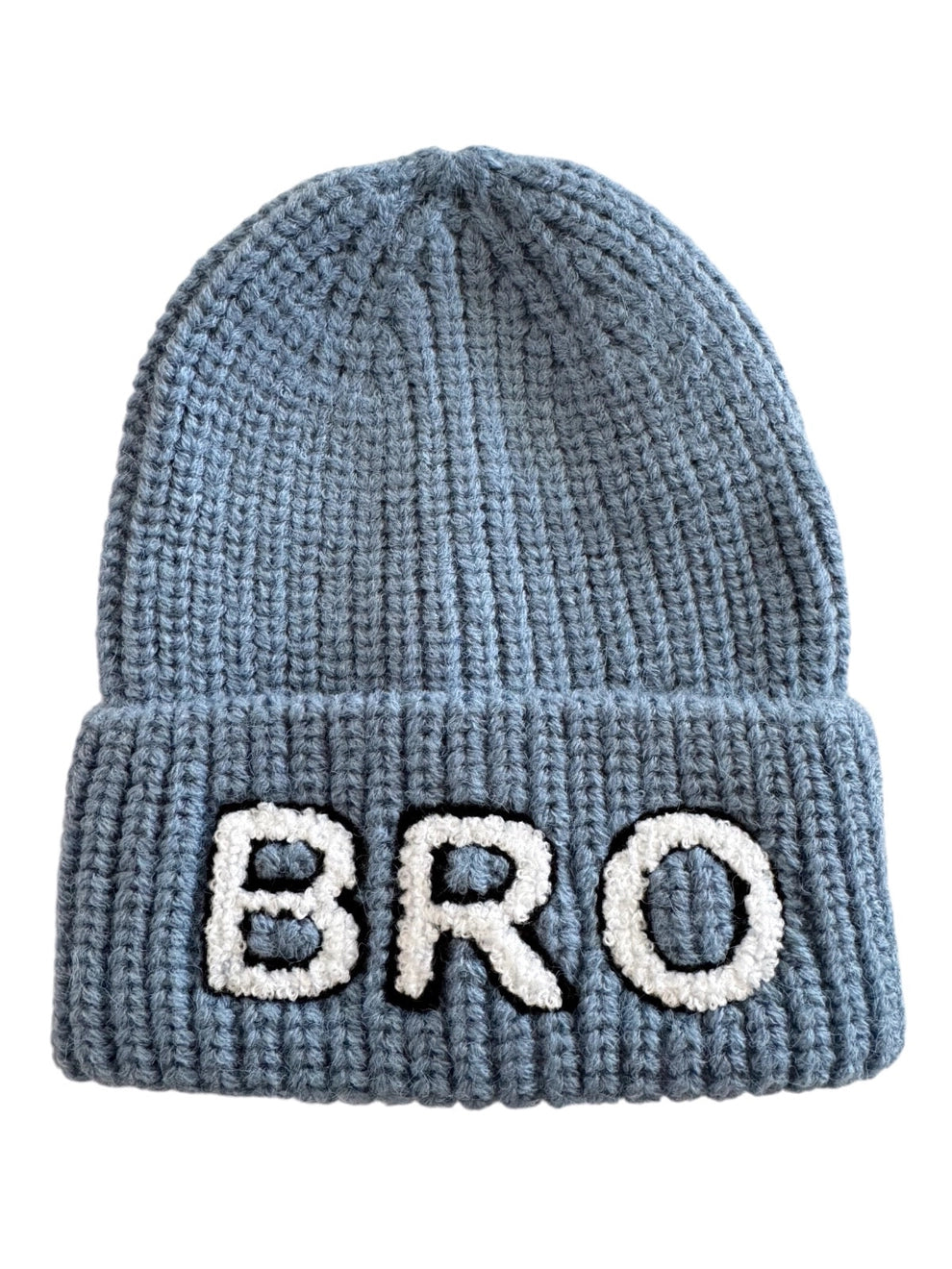 SpearmintLOVE infant & toddler "bro" knit hat