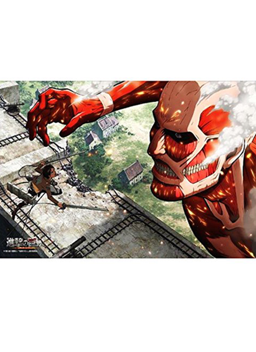 Attack On Titan Colossus Rubber Play Mat Vol