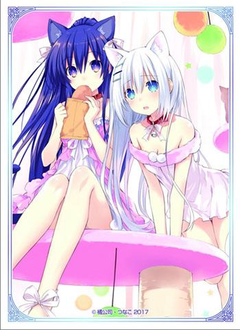 Date A Live My Only Cat Cafe Ver Kurumi Character Sleeves Ks 73 Vol 24 80pcs