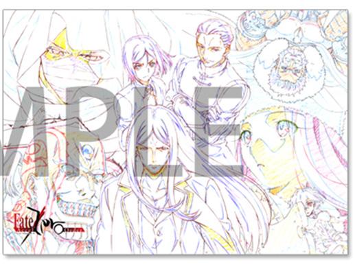 Fate Accel Zero Order Collab Cafe A3 Giant Clear File