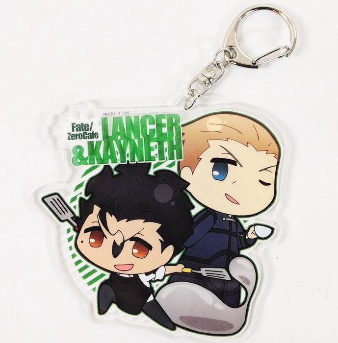 Fate Zero Cafe Collab Exclusive Archer Tokiomi Chibi Character Acrylic Charm Key Chain