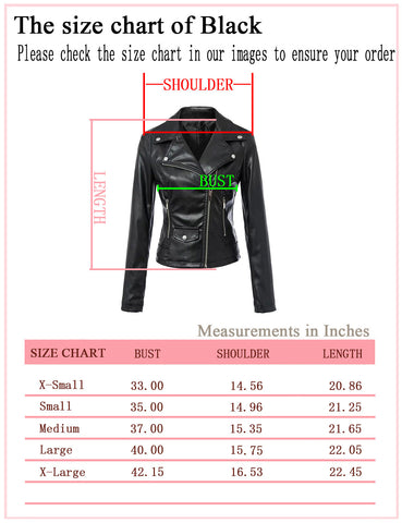 ladies black leather jacket size 20