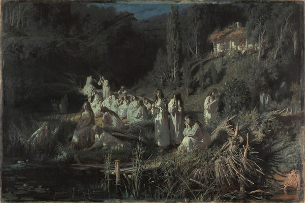 Ivan Kramskoi, Rusalki ("The Mermaids"), 1871