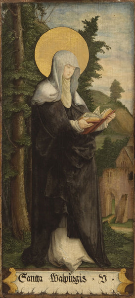 Painting of Saint Walburga
