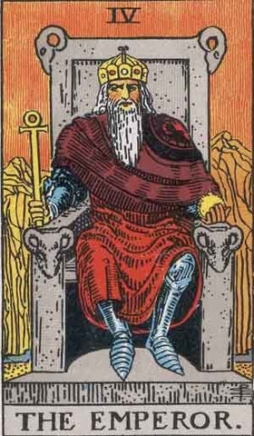 Rider-Waite-Smith tarot's Emperor card