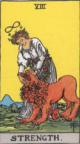 Rider-Waite-Smith tarot's Strength card