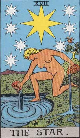Rider-Waite-Smith tarot's Star card