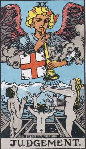 Rider-Waite-Smith tarot's Judgment card