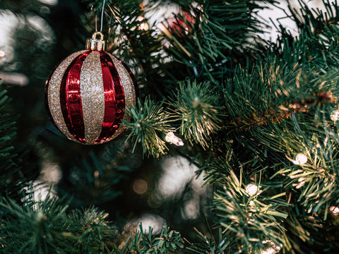 Decorating trees with lights and ornaments is an old Yule tradition
