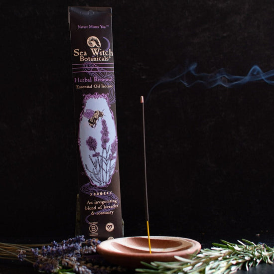 Hermitage All-Natural Incense  Citrus and Patchouli Incense Sticks – Sea  Witch Botanicals