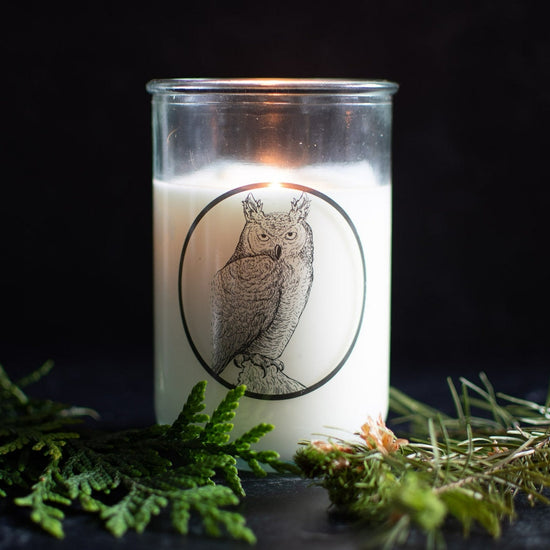 The White Lodge Candle