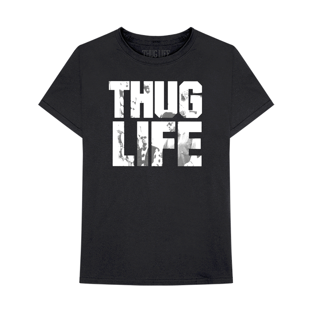 Download Thug Life Album Art Black T-Shirt - 2PAC Official Store