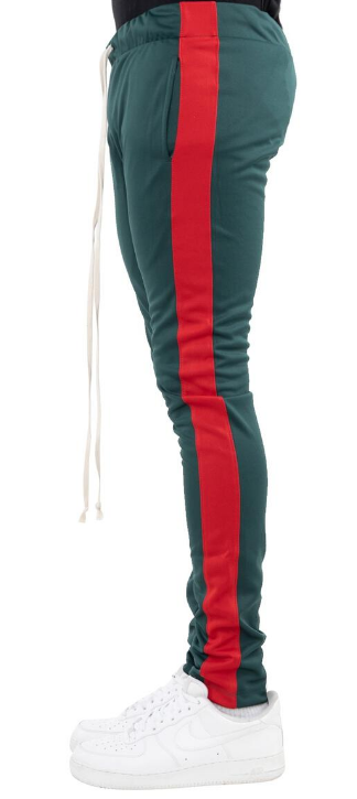 gucci pants green and red