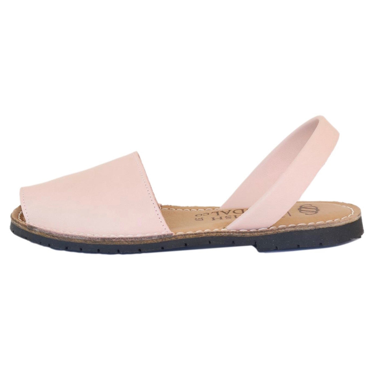 Chalk pink sandals - The Spanish Sandal Company