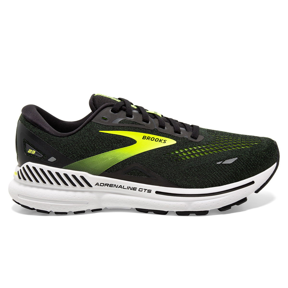 Brooks Adrenaline GTS 23 Mens | Black/nightlife/ebony - Black