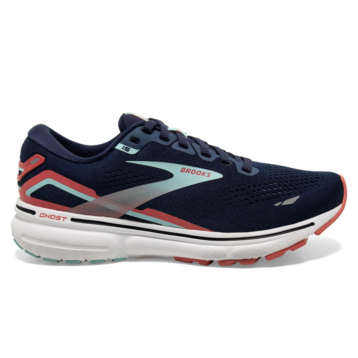 Brooks Ghost 15 Womens | Peacoat/canal Blue/rose - Navy