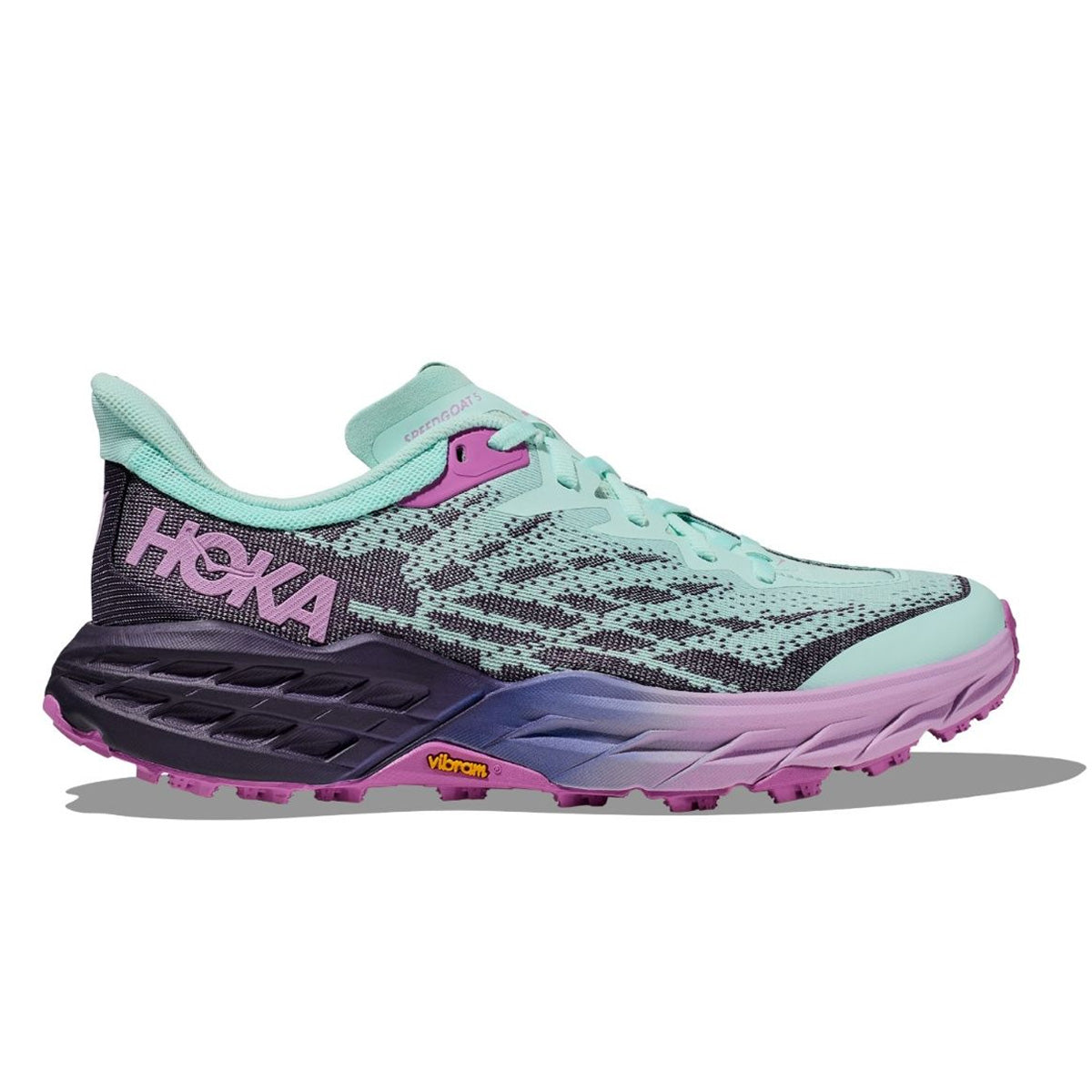 Hoka Speedgoat 5 Womens | Sunlit Ocean / Night Sky - Blue