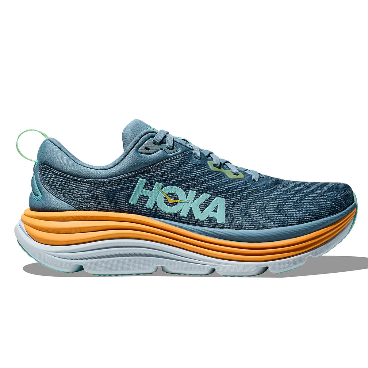 Hoka Gaviota 5 Mens | Shadow / Dusk - Blue