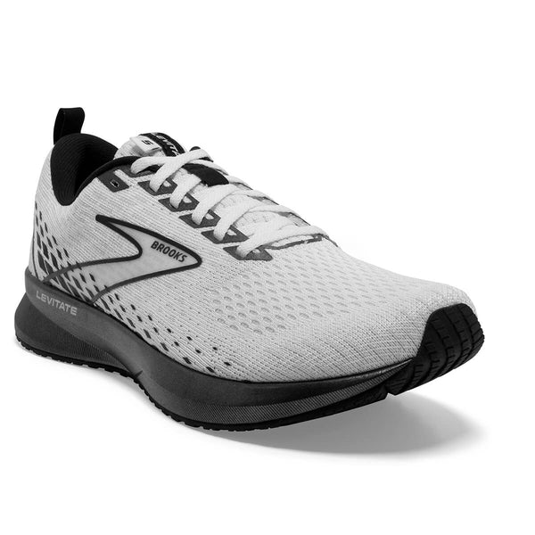 Brooks Levitate 5 Womens | White/black | Alexandra Sports