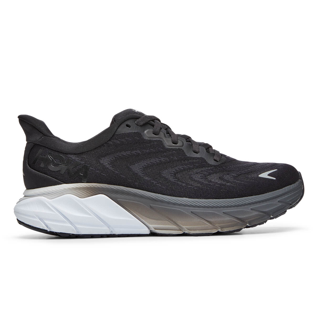 Hoka Arahi 6 Wide Womens | Black / White - Black