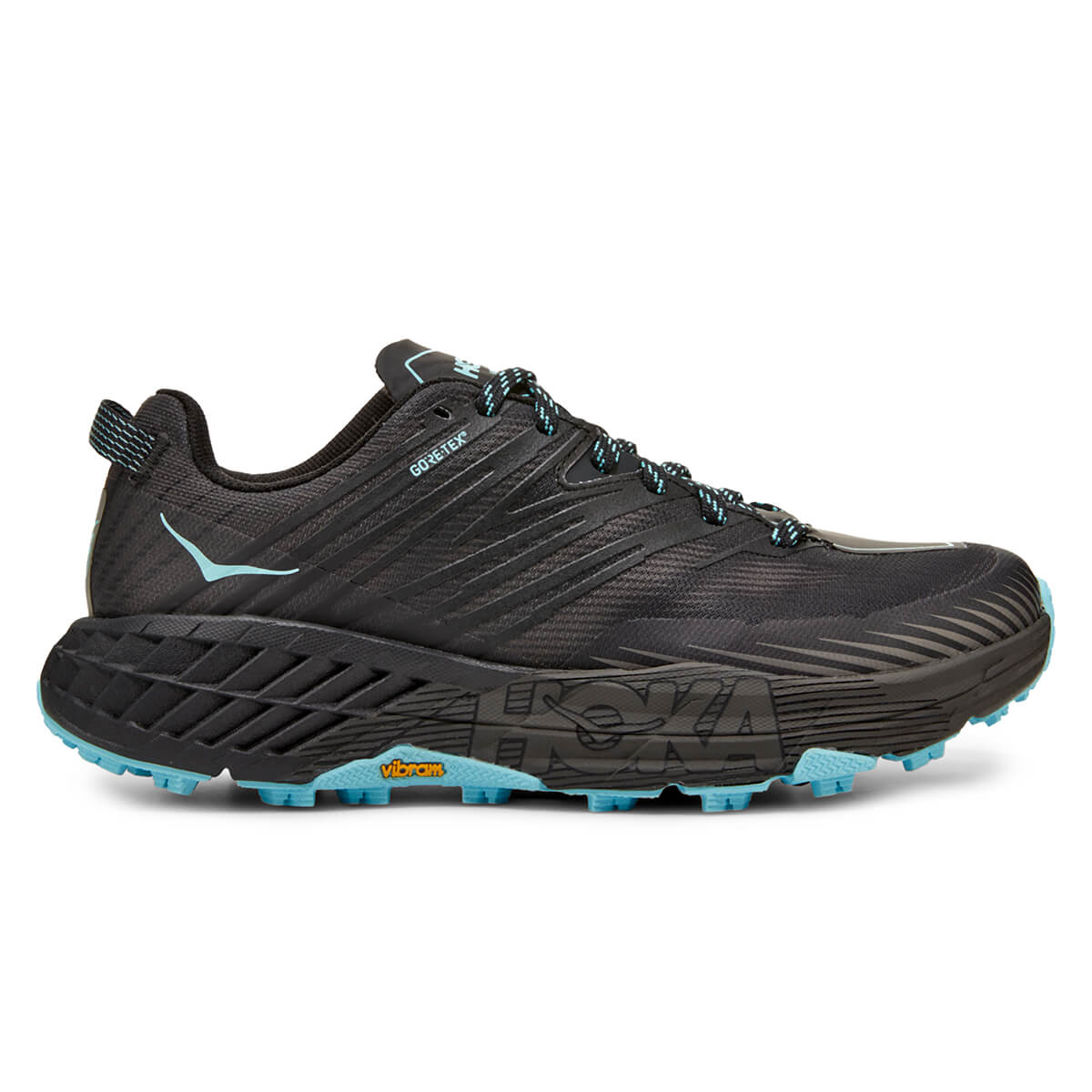 Hoka Speedgoat GTX Womens | Anthracite / Dark Gull Grey - Black