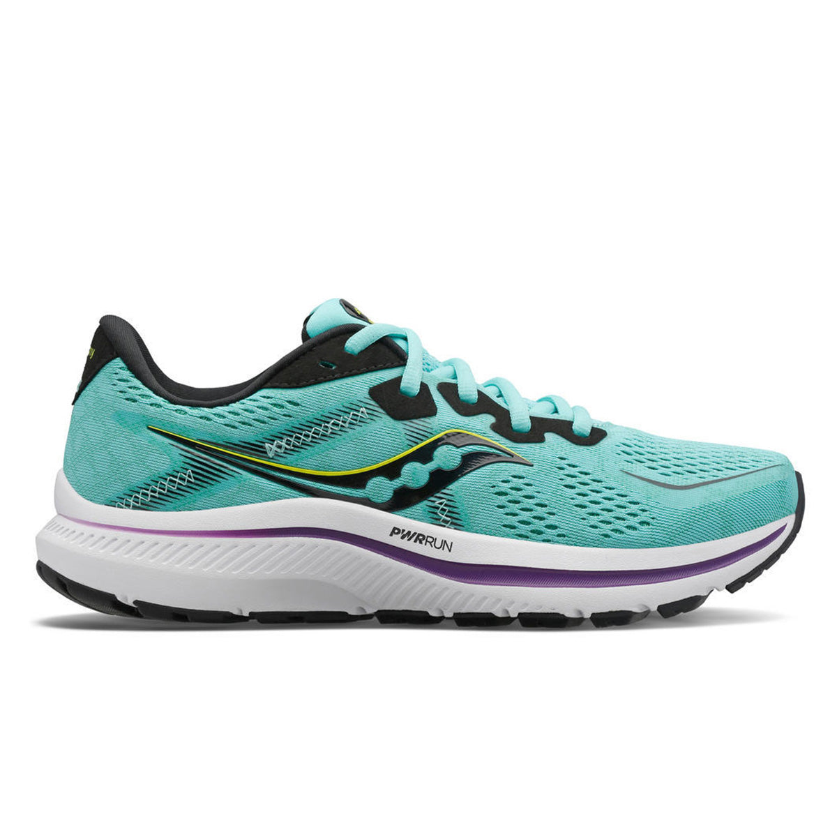 Saucony Omni 20 Womens | Cool Mint/acid - Green